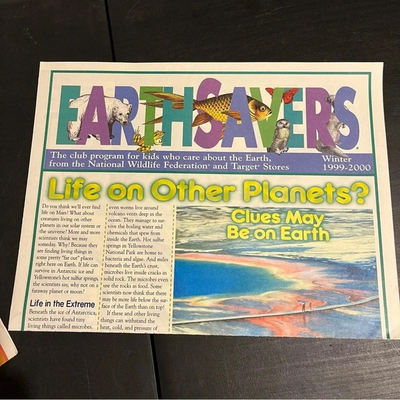 Earth Savers Newspaper VTG Science Summer 1996, 1998 Spring 1998 Winter 2000 - Picture 5 of 7